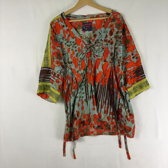 Johnny Was Tops - Johnny Was Floral Kimono Blouse
